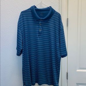 Grand slam business casual golf shirt xxl blue